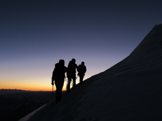 Mont-Blanc en très bonne compagnie…